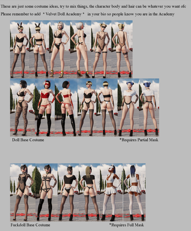 Reference for Costumes 2