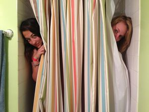 “Is it ok if we are both in here?”