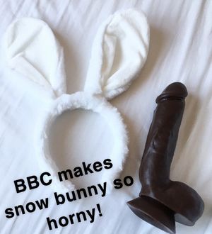 BBC’s make Snow Bunny so horny!