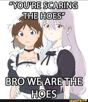 Bro we are the hoes
