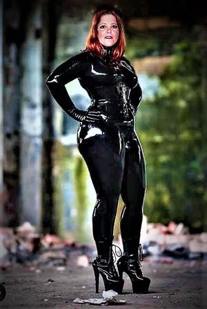 julie johnson in latex