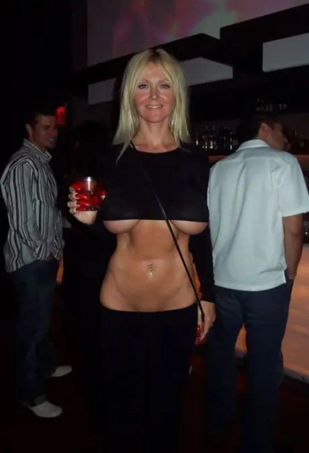 She let me take this inside the bar