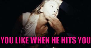 Violence against woman is good when it is from an ALPHA MALE