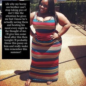 Lil bro loves his bbw big sis