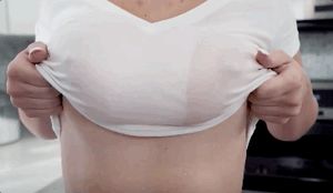 Blake Blossom's beautiful wet tits