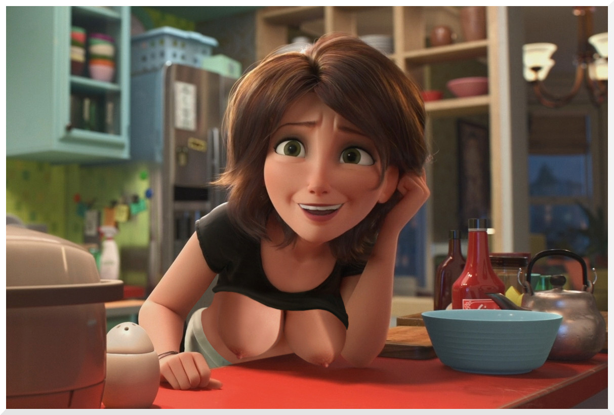 tits out