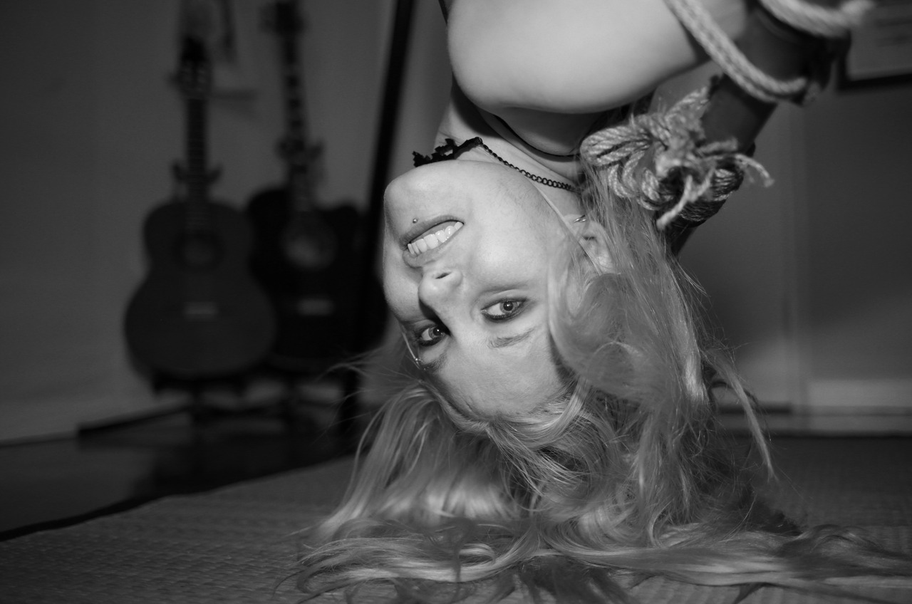 Upside down