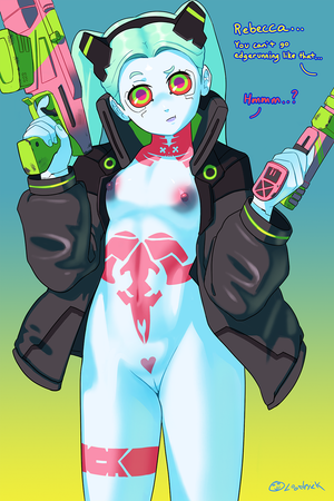 Full Frontal Rebecca by Loodrick