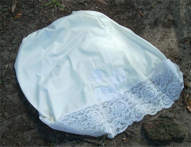 My Extremely Silky Vintage Lacy Lorraine Size Medium Half Slip. She Is Very Soft and Sensual!