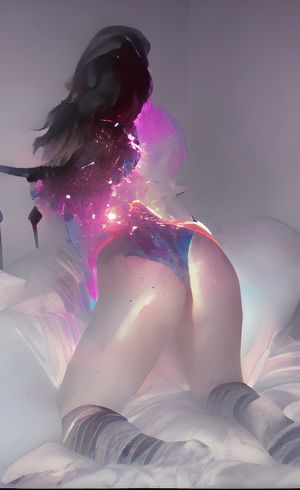 Ex girlfriend positions doggy style for the camera