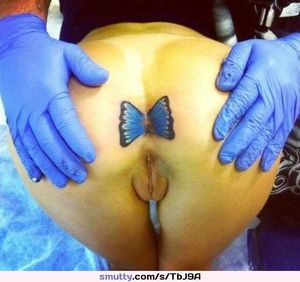 Blue BUTTerfly