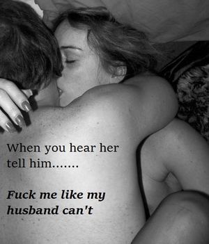 Fuck me like my husband can't