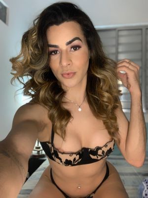 Gabi Lins Brazilian in lingerie