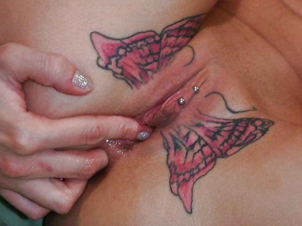 Wet butterfly