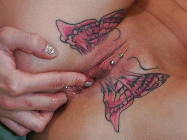 Wet butterfly