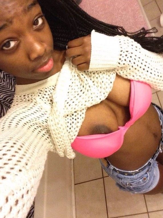 Busty ebony Regine