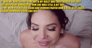 Mom and aunt fuck sons bully