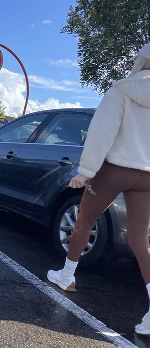 Fine asses out and about