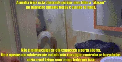 Imagine quando ela descobrir que o sobrinho tem uma chave reserva do quarto de hóspedes. Vai ser uma longa noite.