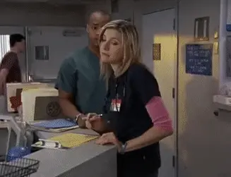 Sarah Chalke Scrubs, smack that ass