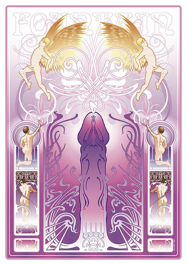 Fountain (2011) by John Coulthart.
