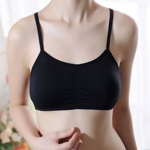 Sexy Spitzenstickerei Anti-Schmutz Bodenbildung Camisole-Wrap Kabellos Weste Crop-Top Rückenfrei Bustier für Mädchen Dessous