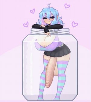 Dancing in her jar
