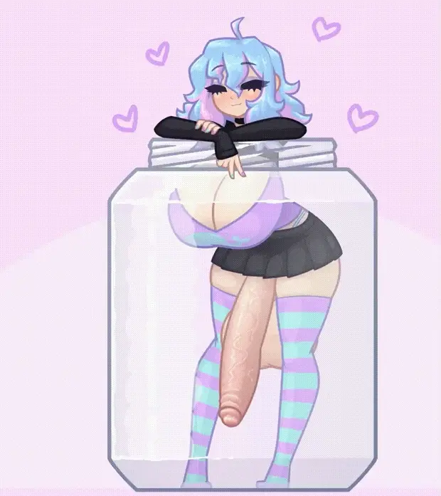 Dancing in her jar