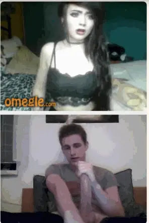 Goth shocked by cock