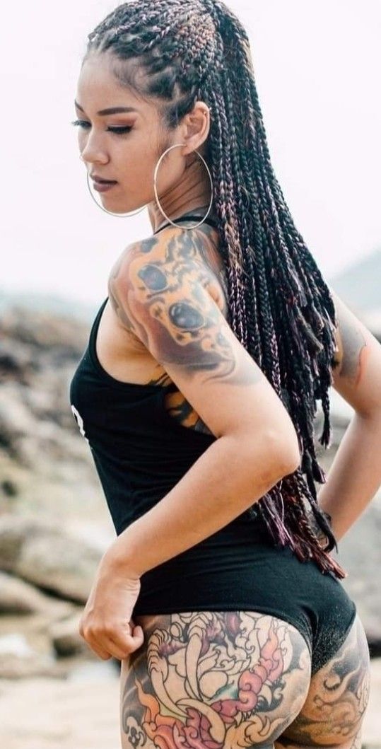 Toei beautiful thai whore with bubble butt tattooed