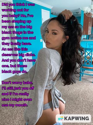 lets be real deep down you know she's build for those big black cocks