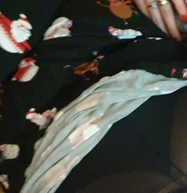 She wants a woman to rip a hole in these tights, move those pants to one side and taste every bit of her