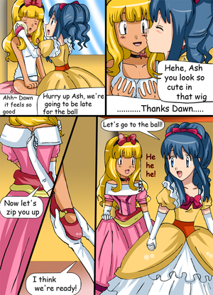 Ashley and Dawn Princesses p1