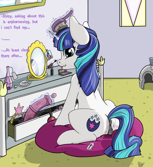 TG Shining Armor Having Girly Fun