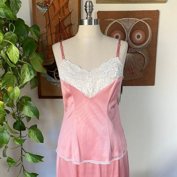 My Beautiful Silky Soft & Lacy Vassarette Camisole which is part of a Stunning Camisole/Half Slip Set.