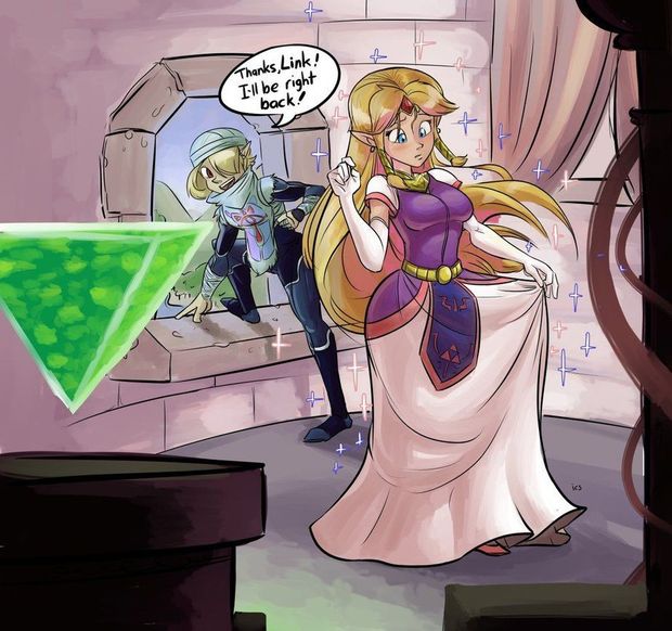 Link's Day As Princess Zelda