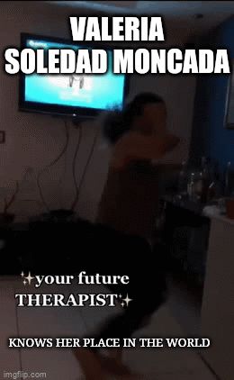 Future therapist, Valeria Soledad Moncada knows her place in the world is on her knees ready to take cock down her throat