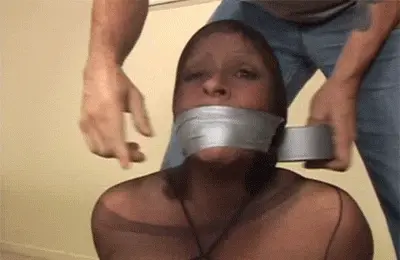 right after he stuffed the butt plug in her mouth