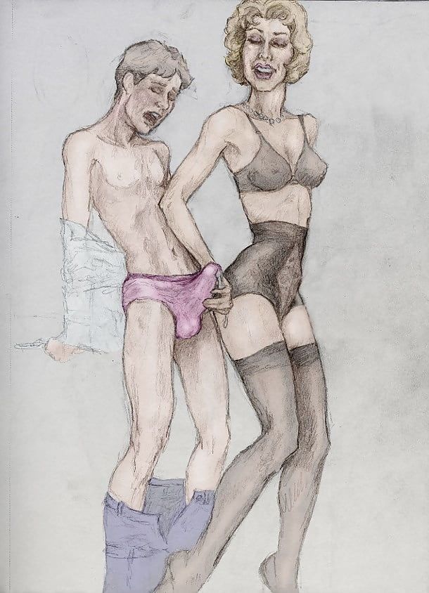 It's so easy for an older woman to make him cum. By BobbyLuv