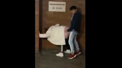 Hot amateur outdoor sex
