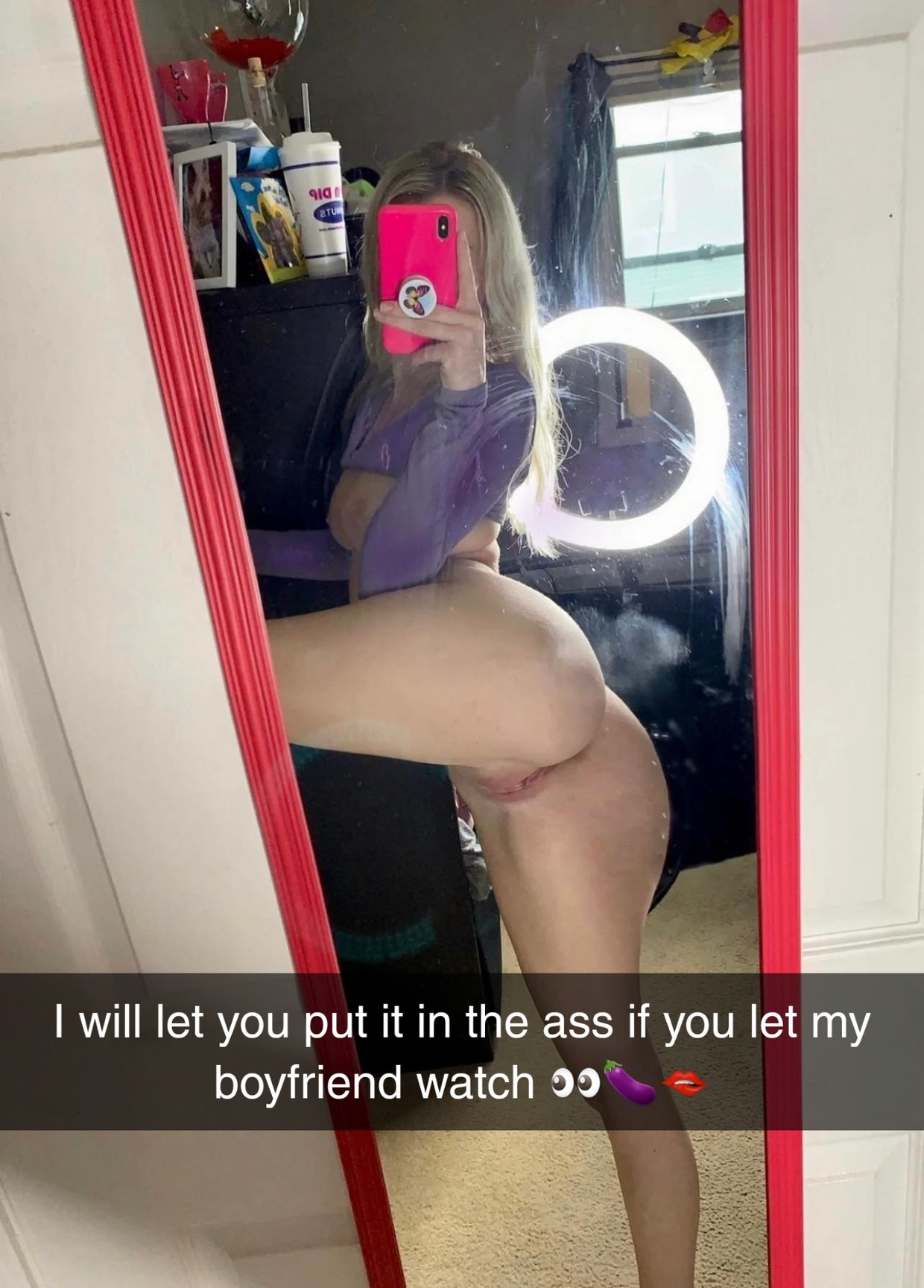 Let him watch