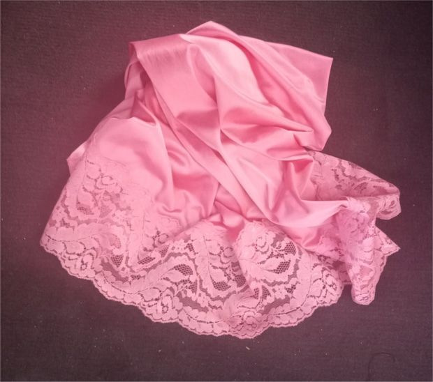 My Extremely Silky & Very Lacy Vintage Vassarette Half Slip.