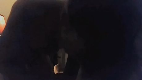 Friend's slutty mom sucking my cock