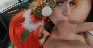 FAKE TAXI-CHRISTMAS-THREESOME