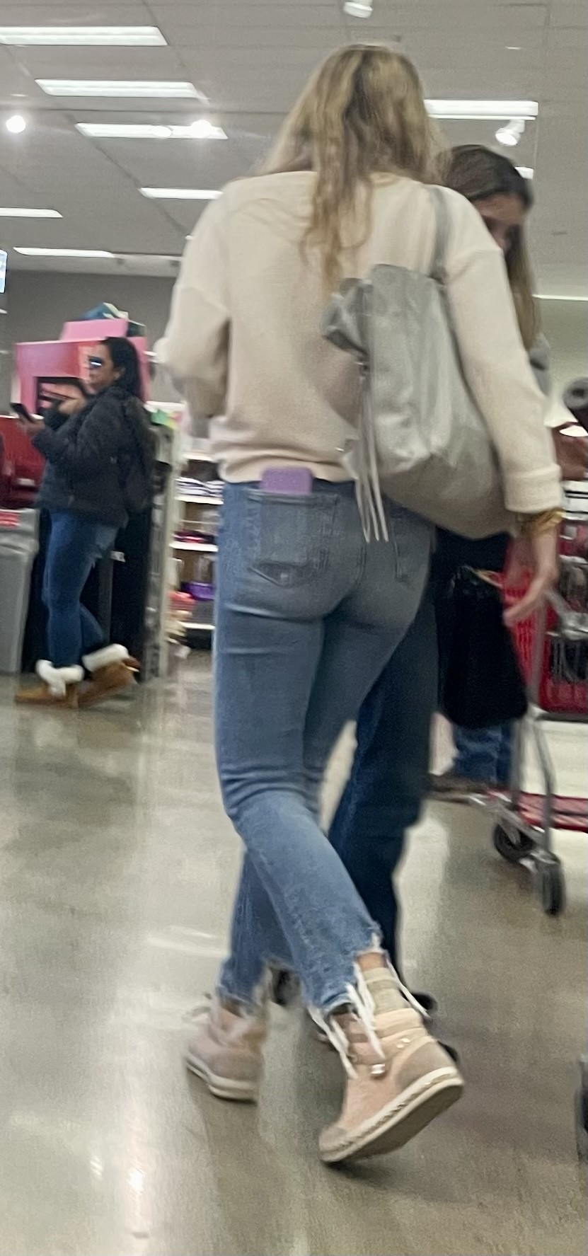 Fine asses out and about