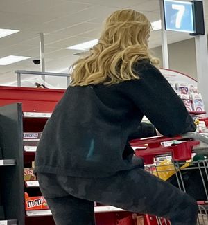 Fine asses out and about