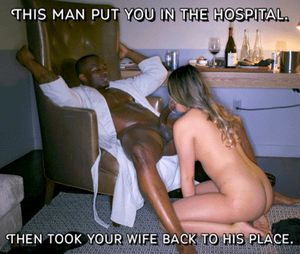 She didn't visit you in the hospital once