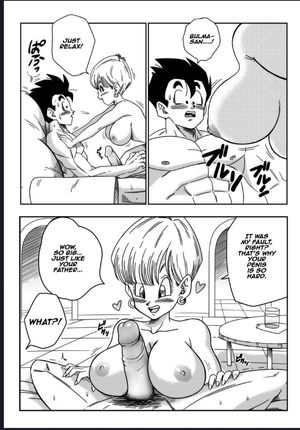 Bulma's tits in your lap