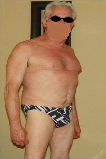 Sexy Grandpa in his speedo! You like??