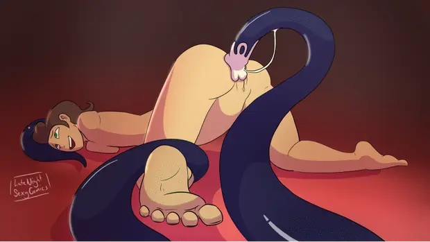 Cumming tentacle